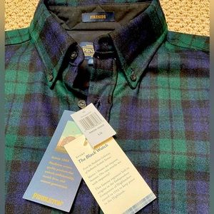 Men’s L Pendleton 100% Virgin Wool Flannel Shirt
